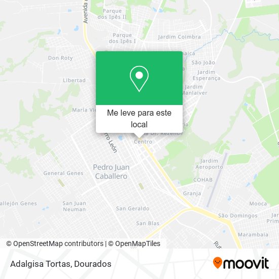 Adalgisa Tortas mapa