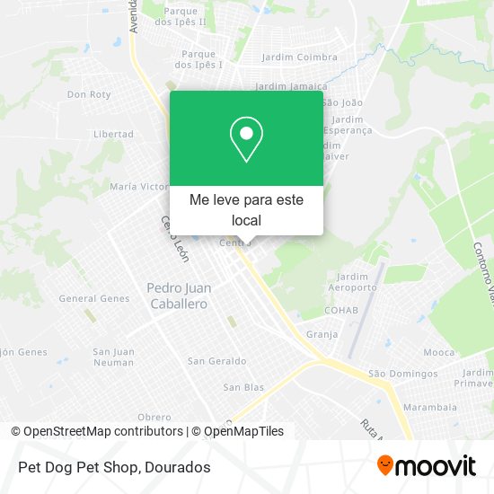 Pet Dog Pet Shop mapa