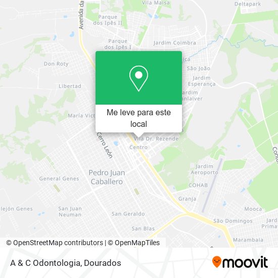 A & C Odontologia mapa