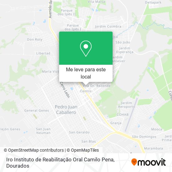 Iro Instituto de Reabilitação Oral Camilo Pena mapa
