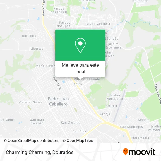 Charming Charming mapa