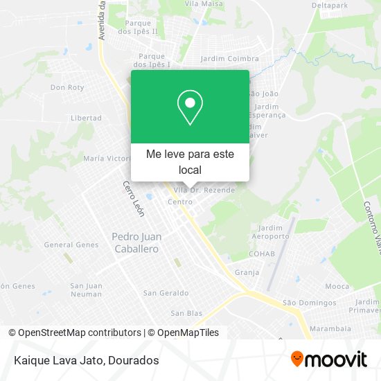 Kaique Lava Jato mapa