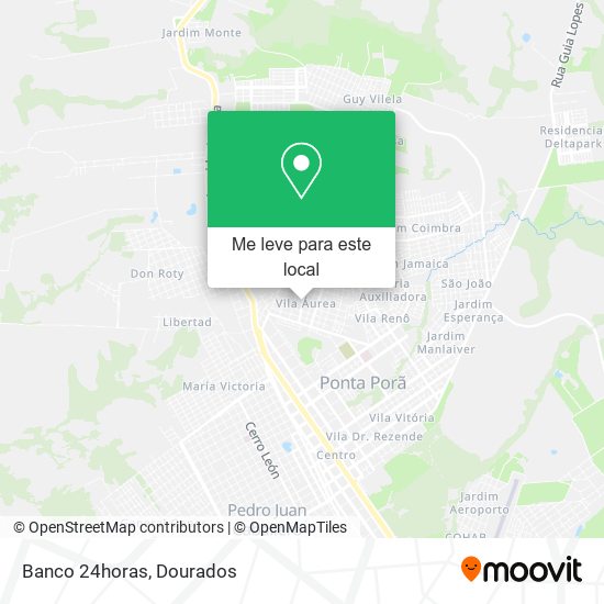 Banco 24horas mapa