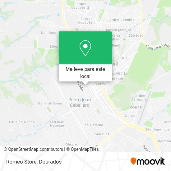 Romeo Store mapa
