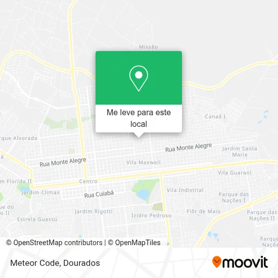 Meteor Code mapa