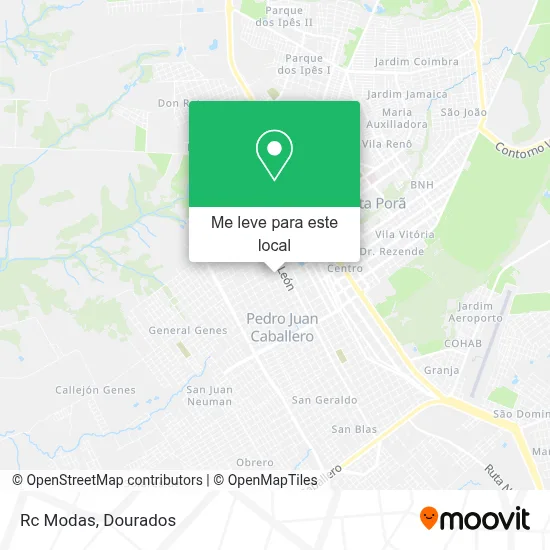 Rc Modas mapa