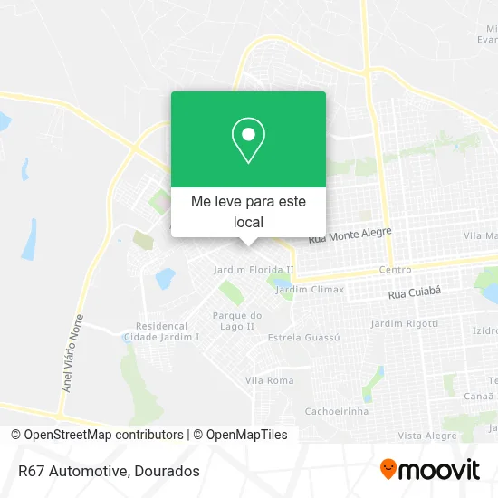 R67 Automotive mapa