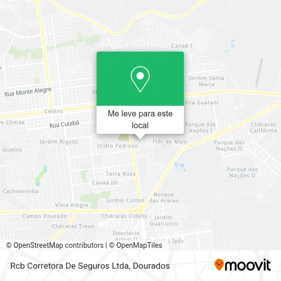 Rcb Corretora De Seguros Ltda mapa