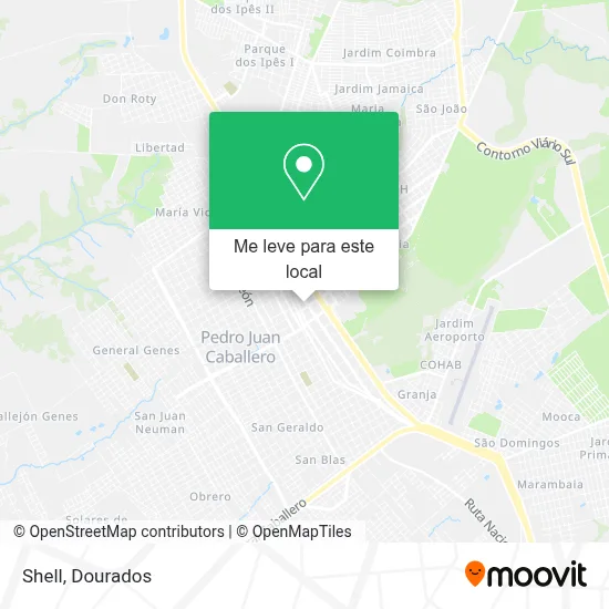 Shell mapa
