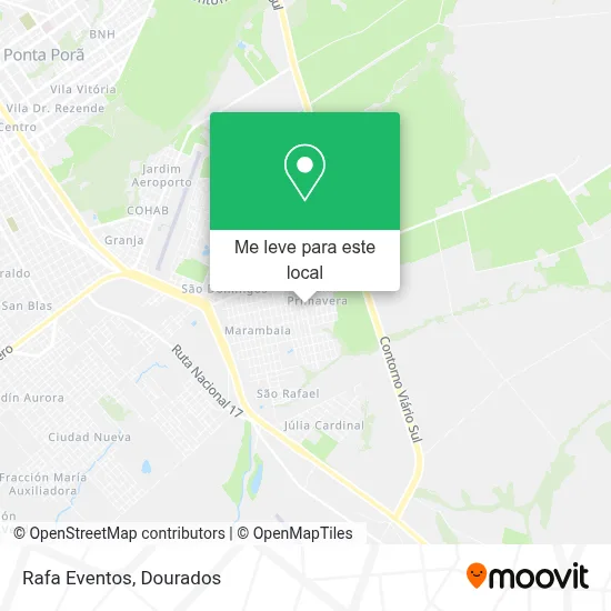 Rafa Eventos mapa