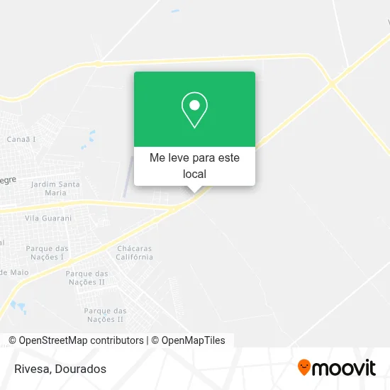 Rivesa mapa