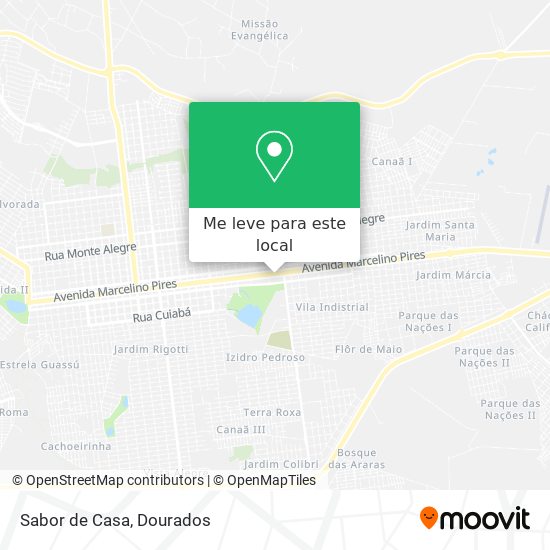 Sabor de Casa mapa