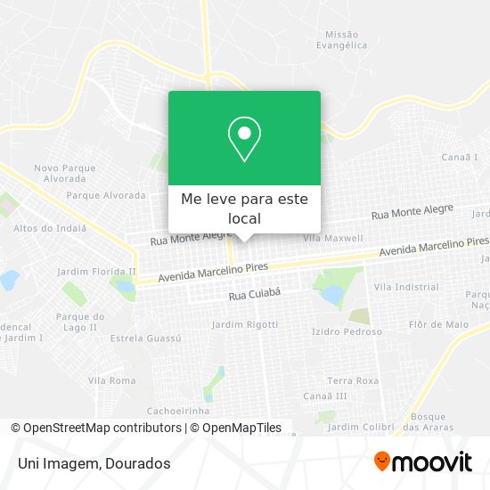 Uni Imagem mapa