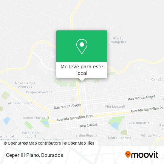Ceper III Plano mapa