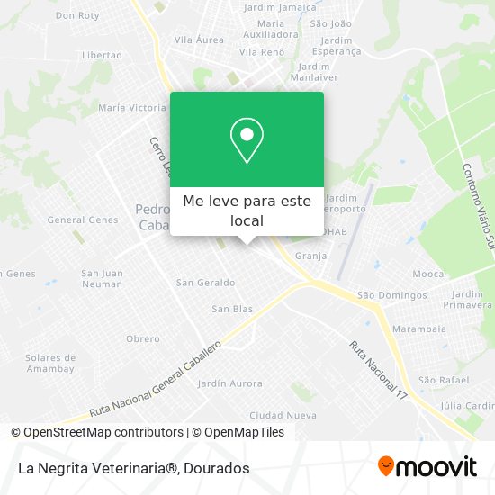 La Negrita Veterinaria® mapa