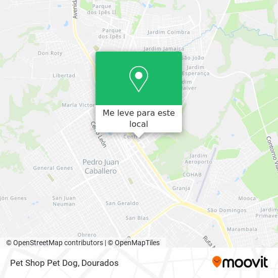 Pet Shop Pet Dog mapa