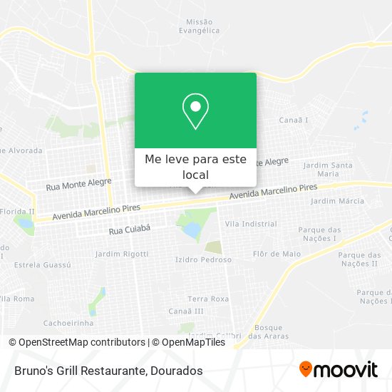 Bruno's Grill Restaurante mapa