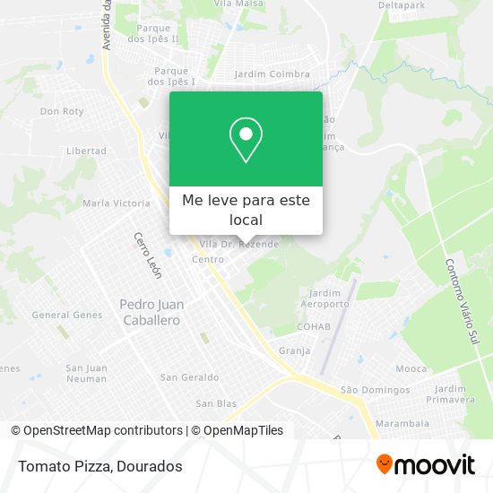 Tomato Pizza mapa