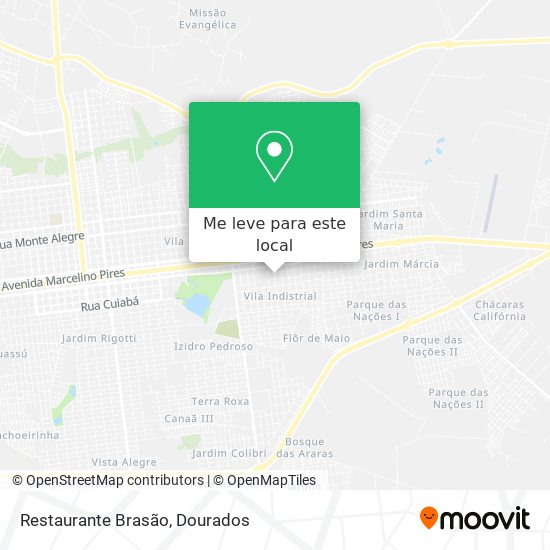 Restaurante Brasão mapa