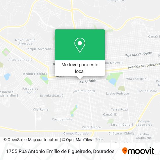 1755 Rua Antônio Emílio de Figueiredo mapa