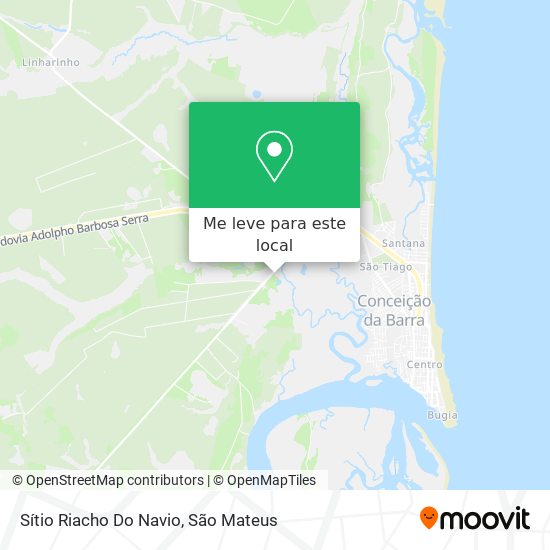 Sítio Riacho Do Navio mapa