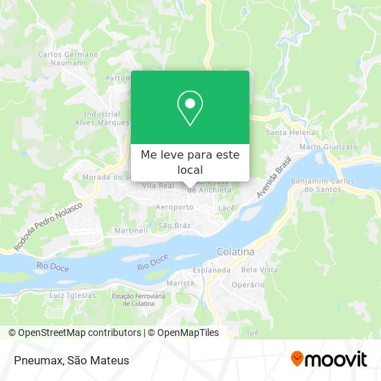 Pneumax mapa