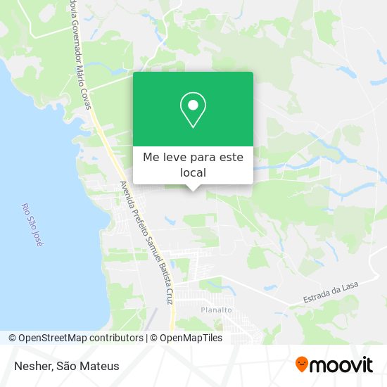 Nesher mapa