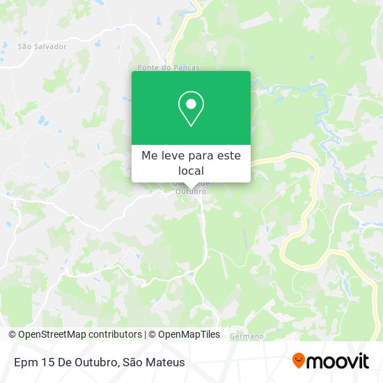 Epm 15 De Outubro mapa