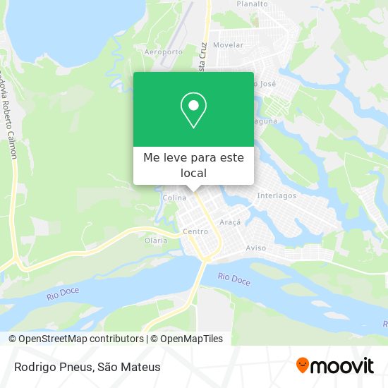 Rodrigo Pneus mapa
