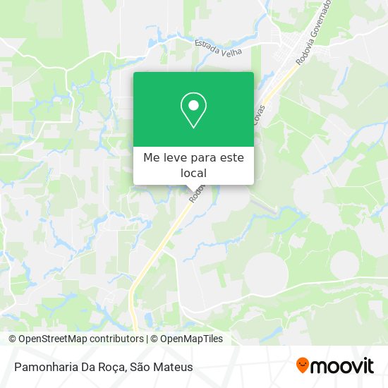 Pamonharia Da Roça mapa