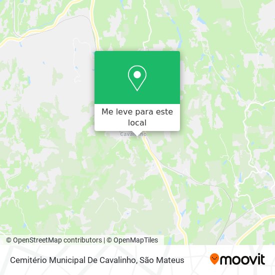 Cemitério Municipal De Cavalinho mapa
