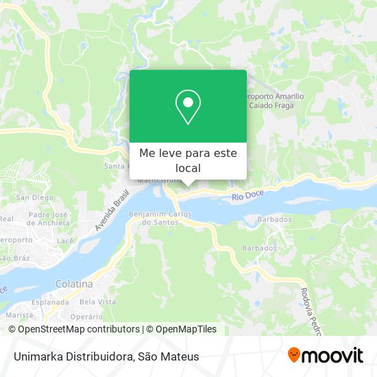 Unimarka Distribuidora mapa