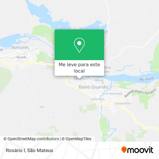 Rosário I mapa