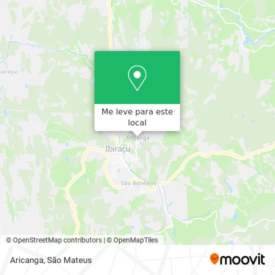 Aricanga mapa