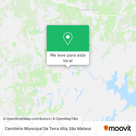 Cemitério Municipal De Terra Alta mapa