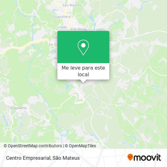 Centro Empresarial mapa