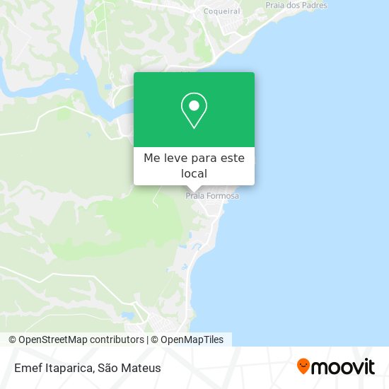 Emef Itaparica mapa