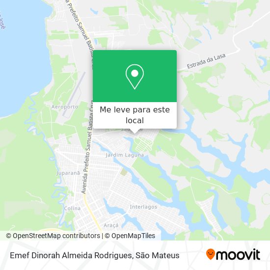 Emef Dinorah Almeida Rodrigues mapa