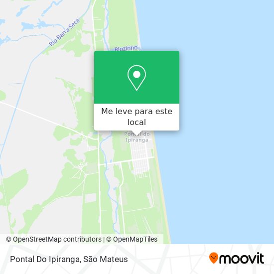 Pontal Do Ipiranga mapa