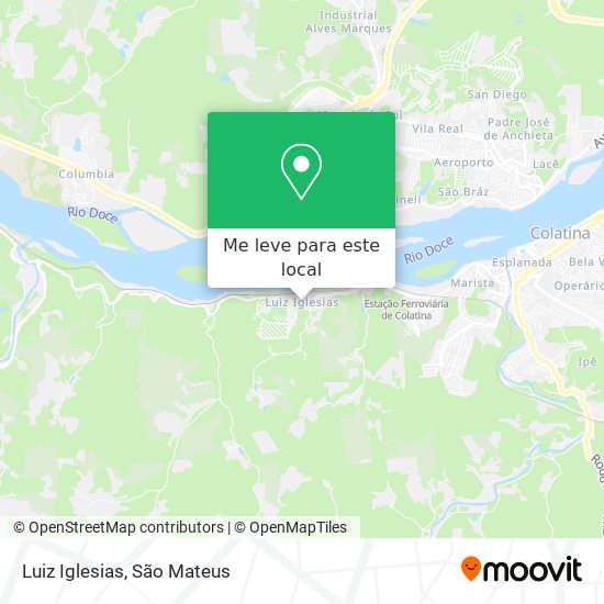 Luiz Iglesias mapa