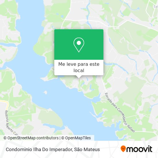 Condominio Ilha Do Imperador mapa