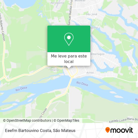 Eeefm Bartouvino Costa mapa