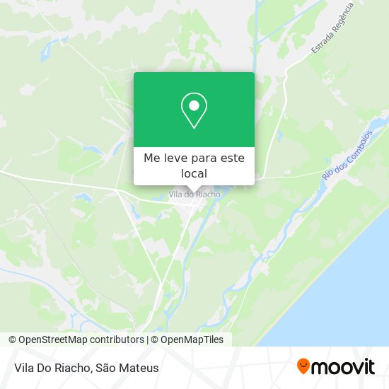 Vila Do Riacho mapa