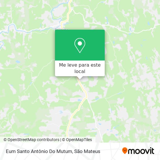 Eum Santo Antônio Do Mutum mapa