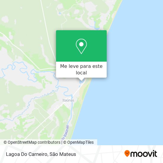 Lagoa Do Carneiro mapa