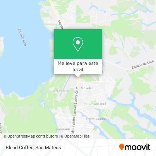 Blend Coffee mapa