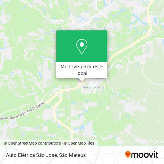 Auto Elétrica São José mapa