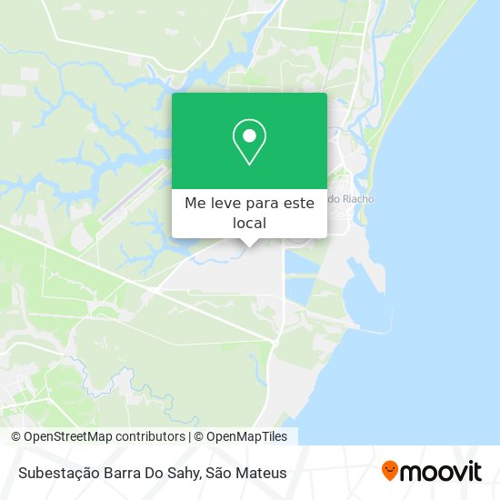 Subestação Barra Do Sahy mapa