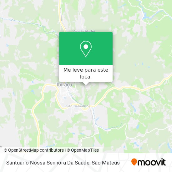 Santuário Nossa Senhora Da Saúde mapa