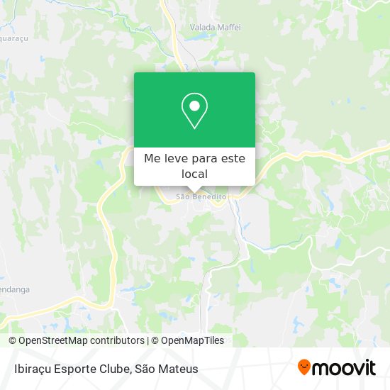 Ibiraçu Esporte Clube mapa